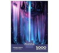 Puzzles for Adults 1000 Puzzles Fantasy Cave Crystal Puzzle for Adults Relax Games Analysis And Logic Deal As Gifts for The Whole Family 38x26cm/1000pcs