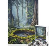 Puzzles for Adults 1000 Puzzles Forest Pool Home Decoration Toys Gifts Ideas Hands-on Game Artists Collection, Fine Art size 38x26cm