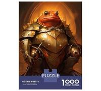 Puzzles for Adults 1000 Puzzles Frog Spearman Puzzle for Adults Relax Games Analysis And Logic Deal As Gifts for The Whole Family 38x26cm/1000pcs