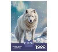 Puzzles for Adults 1000 Puzzles Frostbound Sentinel Puzzles for Adults Relax Games Staycation Kill Time for Birthday, Chrismas 52x38cm/1000pcs