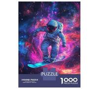 Puzzles for Adults 1000 Puzzles Galactic Snowboarder Puzzles for Adults Family Games Perfect Decoration Unique Birthday And Gifts 70x50cm/1000pcs