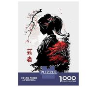 Puzzles for Adults 1000 Puzzles Geisha Girl Jigsaw for Adults Hands-on Game For Family Fun Unique Birthday And Gifts 52x38cm/1000pcs