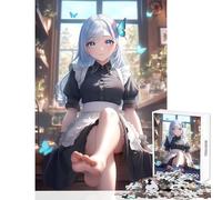 Puzzles for Adults 1000 Puzzles Gentle Maid in Sunlit Adult Jigsaw Puzzles Improve Memory Help The Brain Exercise for Is Ideal As A Gifts (50x75cm)