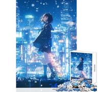 Puzzles for Adults 1000 Puzzles Girl of Serenity Adult Jigsaw Puzzles Improve Memory Help The Brain Exercise for Is Ideal As A Gifts (38x26cm)