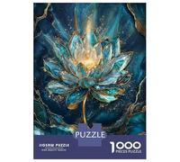 Puzzles for Adults 1000 Puzzles Golden Blossom of Enlightenment Art Puzzles for Adults Relaxing Games Precision Cutting Deal As Gifts for The Whole Family 38x26cm/1000pcs