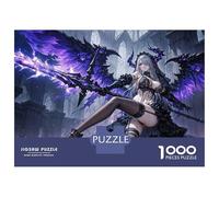 Puzzles for Adults 1000 Puzzles Gothic Warrior Angel Puzzles for Adults Family Game Pattern Assembly Unique Birthday And Gifts 70x50cm/1000pcs