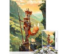 Puzzles for Adults 1000 Puzzles Guardian of The Mountain Educational Toy Gift For Birthdays Educational Games Train Your Brain And Hands Size 38x26cm