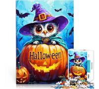 Puzzles for Adults 1000 Puzzles holidays halloween posters Made of cardboard for 14+ DIY Educational Games because it is ideal as a gift for the whole family。size:38x52cm/14.96x20.47inch