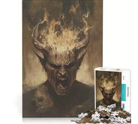 Puzzles for Adults 1000 Puzzles Infernal Rage Incarnate, Hands-on Game, Hand Speed Race, Unique Gifts for Birthday And Christmas (38x52cm)