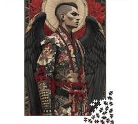 Puzzles for Adults 1000 Puzzles Japanese Demon Art Print Jigsaw for Adults Hands-on Game For Family Fun Unique Birthday And Gifts 70x50cm/1000pcs