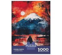 Puzzles for Adults 1000 Puzzles Japanese Mount Fuji Art Print Teenager Puzzles Fun Games Hand Speed Race Deal As Gifts for The Whole Family 38x26cm/1000pcs
