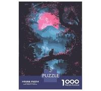 Puzzles for Adults 1000 Puzzles Japanese Mythology Puzzles for Adults Relax Games Staycation Kill Time for Birthday, Chrismas 38x26cm/1000pcs