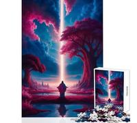 Puzzles for Adults 1000 Puzzles Jesus Holy Revelation Adult Jigsaw Puzzles Improve Memory Help The Brain Exercise for Is Ideal As A Gifts (38x52cm)