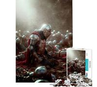 Puzzles for Adults 1000 Puzzles Kneeling for The Fallen Difficult And Challenge Hand Speed Race Toy Wall Decor for And 14 Years And over (50x75cm)