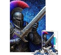 Puzzles for Adults 1000 Puzzles Knights Resplendent Vigil Adult Jigsaw Puzzles Improve Memory Help The Brain Exercise for Is Ideal As A Gifts (Size 38x52cm)
