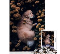 Puzzles for Adults 1000 Puzzles Labrador Retriever Dog Educational Toy Gift For Birthdays Educational Games Train Your Brain And Hands Size 50x75cm