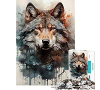 Puzzles for Adults 1000 Puzzles Loner Adult Jigsaw Puzzles Improve Memory Help The Brain Exercise for Is Ideal As A Gifts (Size 50x75cm)