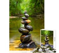 Puzzles for Adults 1000 Puzzles Long Exposure Stacking Adult Jigsaw Puzzles Improve Memory Help The Brain Exercise for Is Ideal As A Gifts (38x26cm)