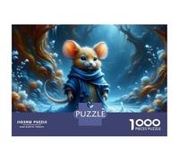 Puzzles for Adults 1000 Puzzles Magical Forest Mouse Jigsaws for Adults Toy Wall Decor Stress Reliever Unique Birthday And Gifts 70x50cm/1000pcs