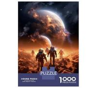 Puzzles for Adults 1000 Puzzles Mars Space Explorers Adult Puzzles Family Game Wall Decoration Deal As Gifts for The Whole Family 52x38cm/1000pcs