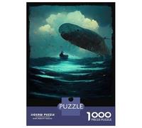 Puzzles for Adults 1000 Puzzles Moby Dick Puzzles for Adults Relax Games Staycation Kill Time for Birthday, Chrismas 70x50cm/1000pcs