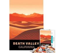 Puzzles for Adults 1000 Puzzles Mojave Death Valley Art Fun Games for Educational Game Challenge Toy Great Gifts And Toys Wall Art (Size 38x26cm)