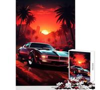 Puzzles for Adults 1000 Puzzles Moonlit Retrowave Adult Jigsaw Puzzles Improve Memory Help The Brain Exercise for Is Ideal As A Gifts (38x26cm)