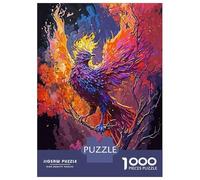 Puzzles for Adults 1000 Puzzles Mystic Phoenix Jigsaw for Adults Hands-on Game For Family Fun Unique Birthday And Gifts 70x50cm/1000pcs