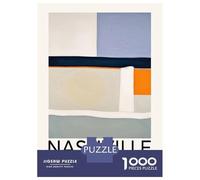 Puzzles for Adults 1000 Puzzles Nashville Tennessee Jigsaws for Adults Relaxing Games Perfect Decoration Help The Brain Exercise 38x26cm/1000pcs