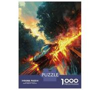 Puzzles for Adults 1000 Puzzles Need for Speed Most Wanted Poster Adult Jigsaw Puzzle Relaxing Games For Family Fun Deal As Gifts for The Whole Family 38x26cm/1000pcs