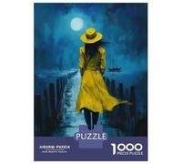 Puzzles for Adults 1000 Puzzles Night Breeze Puzzles for Adults Relax Games Staycation Kill Time for Birthday, Chrismas 52x38cm/1000pcs