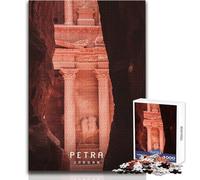 Puzzles for Adults 1000 Puzzles Petra The Lost City Challenging Game Toys Learning Educational Art Work Gift Size 50x75cm