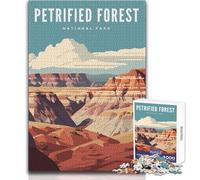 Puzzles for Adults 1000 Puzzles Petrified Forest Natl Park Educational Games Staycation Kill Time Birthday Gifts Size 38x52cm