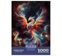 Puzzles for Adults 1000 Puzzles Phoenix Constellation Art Puzzles for Adults Family Games Perfect Decoration Unique Birthday And Gifts 52x38cm/1000pcs
