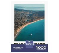 Puzzles for Adults 1000 Puzzles Plage De Grande Anse Jigsaws for Adults Relaxing Games Perfect Decoration Help The Brain Exercise 70x50cm/1000pcs