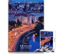 Puzzles for Adults 1000 Puzzles Prague Educational Games Staycation Kill Time Birthday Gifts Size 38x26cm