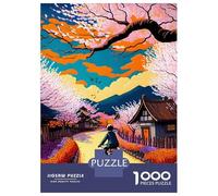 Puzzles for Adults 1000 Puzzles Ride A Bicycle 2 Teenager Puzzles Fun Games Hand Speed Race Deal As Gifts for The Whole Family 52x38cm/1000pcs