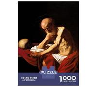 Puzzles for Adults 1000 Puzzles Saint Jerome in Penitence Jigsaws for Adults Relax Games A Work of Art Deal As Gifts for The Whole Family 52x38cm/1000pcs