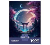 Puzzles for Adults 1000 Puzzles Spring Night Jigsaw for Adults Hands-on Game For Family Fun Unique Birthday And Gifts 38x26cm/1000pcs