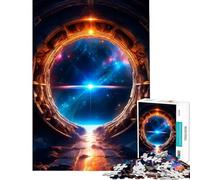 Puzzles for Adults 1000 Puzzles Strange Portal Fun at Home Activities, Enhance Memory Hands-on Game for And 14 Years And over (50x75cm)