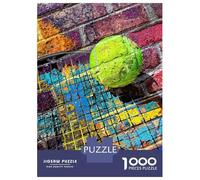 Puzzles for Adults 1000 Puzzles Tennis Art B And R 8 Puzzles for Adults Relax Games Staycation Kill Time for Birthday, Chrismas 70x50cm/1000pcs