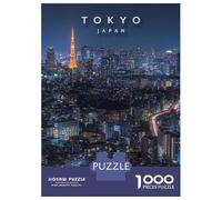 Puzzles for Adults 1000 Puzzles Tokyo by Night Jigsaws for Adults Relaxing Games Perfect Decoration Help The Brain Exercise 70x50cm/1000pcs