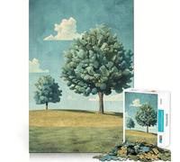 Puzzles for Adults 1000 Puzzles Two Trees on A Hill Exact Fit Game Brain Teaser Gift Calm Fun Time Xmas Art Gift(38x26cm)