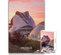 Puzzles for Adults 1000 Puzzles Valencia Unique Challenge Game Enhance Memory Gift For Birthdays Size 38x26cm