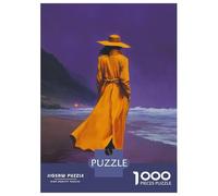 Puzzles for Adults 1000 Puzzles Whisper of The Tide Puzzles for Adults Relax Games Staycation Kill Time for Birthday, Chrismas 70x50cm/1000pcs