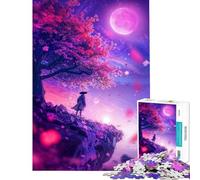 Puzzles for Adults 1000 Puzzles Whispers of The Moonlit Relax Games Brain Intelligence Challenge Addictive Toys Funny Gifts Difficult Challenge (size 38x52cm)