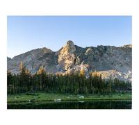 Puzzles for Adults 1500 Pieces-Lake,Mountains,Rocks,Trees,Spruce 87x57cm