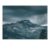 Puzzles for Adults 1500 Pieces-Mountain,Peak,Trees,Cloudy 87x57cm