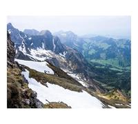 Puzzles for Adults 1500 Pieces-Rocks,Mountains,Snow,Snowy,Stones,Slope 87x57cm