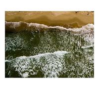 Puzzles for Adults 1500 Pieces-Sea,Beach,Aerial View,Waves 87x57cm